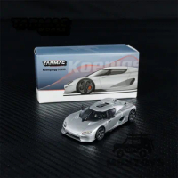 Tarmac Works 1:64 Koenigsegg CC850 Silver Diecast Model Car