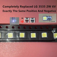 50pcs LG Innotek LED LED Backlight 2W 6V 3535 Cool white LCD Backlight for TV TV Application