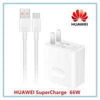 Original HUAWEI SuperCharge Max 66W With 6A USB Type-C Cable For Huawei Mate 40 Pro Mate 40 RS Mate X2