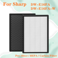 Thay thế FZ E16AHF & FZ E16ADF cho mẫu DW E16FA, DW E16FA W Bộ lọc không khí Sharp tương thích với b