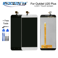 For Oukitel U20 PLUS Original LCD Display +TP Touch Screen Digitizer Assembly 5.5" U20 Plus Tested Digitizer Panel Replacement