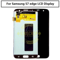 For SAMSUNG GALAXY S7 G930 G930F G930FD S7 EDGE G935 G935F LCD Display Touch Screen Digitizer 5.5" FHD For Samsung S7 Edge LCD