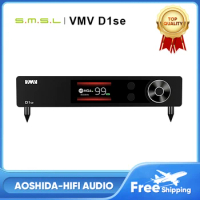 SMSL VMV D1se Audio DAC High-end USB MQA Decoder ES9038PRO DSD512 768kHz 32bit XMOS Bluetooth5.0 Optical Coaxial I2S Input DAC