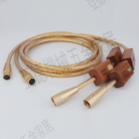 音樂絲帶Nordost金色奧丁Odin2 XLR卡儂平衡線音響發燒hifi信號線【亞德機械五金家居】