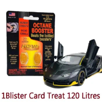 Dyno-tab Octane Booster 2-Tab Card Maximize Power Fast Acceleration Eliminate Knock Ping Fast-Dissolving, 100% Active Ingredient