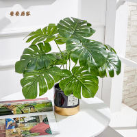 北歐 仿真綠植 裝飾迷你小盆栽植物仿真花辦公室客廳創意桌面擺件[DD0329003]