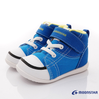 日本月星Moonstar童鞋-2E預防機能護踝系列1236藍(12.5-14.5cm寶寶段)櫻桃家