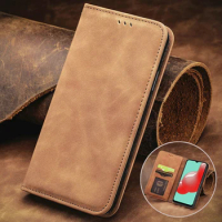 2024 For Samsung Galaxy S22 Ultra S 23 FE Flip Case Smooth Leather Wallet Book Etui Samsung S23 Plus S 22 S23FE 5G Phone Cover C