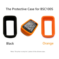 Silicone Protective Cover for IGPSPORT BSC100S iGS100S Black Case of GPS Bike Bicycle Computer Protection with Screen Film