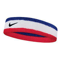 Nike Swoosh Headband [N0001544620OS] 男女 簡約 頭帶 運動 休閒 毛巾 吸汗 藍紅