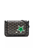 Goyard Pre-Loved Coated Canvas Pocket Wallet with Rolled Leather Strap and Snap Closure