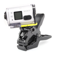 Portable Jaws Flex Clamp For sony action cam HDR-AS100V AS300R AS50 AS200V X3000R AEE sport camera