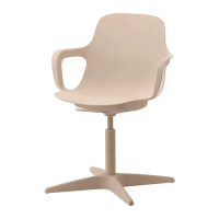 ODGER 電腦椅, 白色/米色