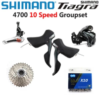 SHIMANO Tiagra 4700 2x10 Speed Groupset 4700 Derailleur ROAD Bicycle 20s Derailleur Kit 11-25 12-28 11-32T