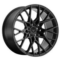 Painting Black 17 18 19 Inch 4 Holes Concave Design A6061 T6 Off-Road Wheels Forged Rims