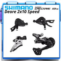 SHIMANO DEORE M4100 M5120 Shifter Lever 2x10S Right Left Pair 10v RD M4120 SGS REAR DERAILLEUR SL M5100 Front Swith FD-M4100-M