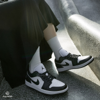 Nike W Jordan 1 Low Panda 女 黑白 熊貓 喬丹 經典 潮流 休閒鞋 DC0774-101