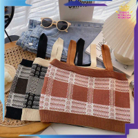 GTT Tank Top Wanita Crop Top Bohemian 6722 Tangtop Knit Square Atasan Rompi