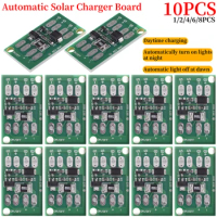 1-10PCS Automatic Solar Panel Battery Charger Board Universal LED Night Light Control Switch Battery Charger Controller Module