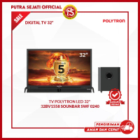 EL TV POLYTRON LED 32\ PLD32BV1558 SOUNBARSWF0240 DIGITAL"
