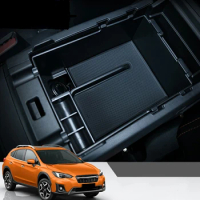 For Subaru XV 2018-2019 Car Center Console Armrest Storage Organizer Glove Tray