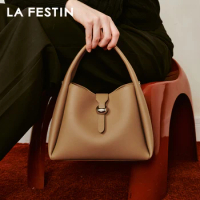 LA FESTIN Original 2024 New Handbag Woman Luxury Designer Bags Large Capacity Casual Shoulder Bag Fashion Cross Body Bag
