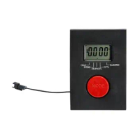Portable Monitor speedometers for Stationary Bikes Durable Measurement LCD Display for Exercise Horse Riding Machine Counter