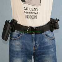 IPSC競技腰帶套裝眼鏡蛇快拆戰術腰封尼龍P1通用槍套快拔套彈夾套