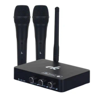 Wireless Karaoke Microphone Mic Player KTV Echo System Digital Sound Audio Mixer Singing Machine