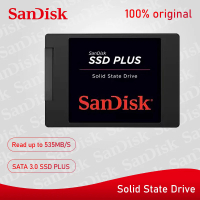 SanDisk SSD 1TB บวก480GB 2.5แผ่นฮาร์ดไดรฟ์ดิสก์แบบแข็งภายใน240GB สำหรับแล็ปท็อป SATAIII 100% 120GB ของแท้