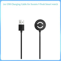 1m USB Charging Cable for Suunto 9 Peak Smart watch Charger Power Supply Cord Replacement Accessory