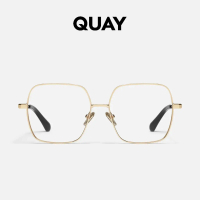 QUAY Look It Up Eyeglasses - Gold