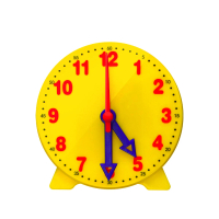 【精準科技】時鐘教具 小時鐘教具 教學小時鐘 連動時鐘 教學時鐘 兒童時鐘 學習時鐘 幼教時鐘(550-CTA312)