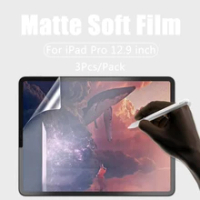 3แพ็ค Matte Screen Protector ฟิล์มสำหรับ Apple iPad Pro 12.9 2021 2020สำหรับ iPad 12.9นิ้ว2018 2017 2015แท็บเล็ตป้องกันฟิล์ม