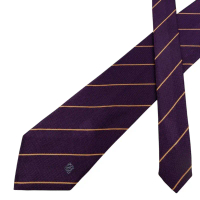 เนคไท Louis Quatorze Silk Purple Stripe  เนคไทแบรนด์เนม ของแท้ คําแนะนําผลิตภัณฑ์ใหม่ของเดือนนี้