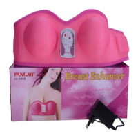 Free shipping PanGao Breast Enhancer Vibrating Massager BRA Breast Enlarger Massager