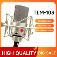 Professional TLM103 TLM 103 Large Diaphragm Super Cardioid Condenser Microphone Recording Live Singi