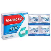 Hapacol Sủi 500mg giảm đau, hạ sốt
