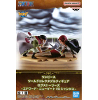 Banpresto Figures Edward Newgate & Shanks One Piece World Collectible Figure Log Stories ของแท้จากญี