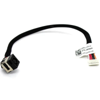 Jack nguồn DC kèm cáp cho laptop Dell Latitude E5420/E5520 và P15f, cáp linh hoạt sạc DC IN