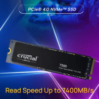 Crucial T500 500GB 1TB 2TB 2280 PCIe 4.0 Up to 7400MB/s NVMe M.2 Internal SSD Solid State Drive For Laptop Desktop PC Computer
