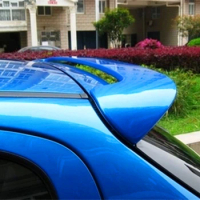 For Peugeot 206 207 Hatchback 2000-2016 Rear Wing Spoiler, Trunk Boot Wings Spoilers Gray primer ABS 3M Paste