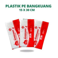 PLASTIK PE BANGKUANG UKURAN 15x30(1bks)