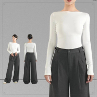 Áo thun dai cổ thuyền form ôm chất liệu cotton cao cấp Unleashedvn Base Boat Neck Cotton Tight TopÁo