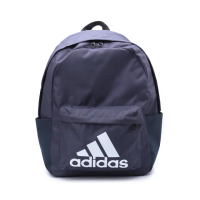 【adidas 愛迪達】CLASSIC BADGE 後背包 藍 HR9809
