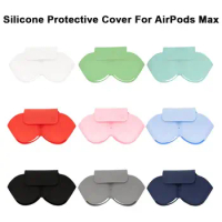 Silicone Case For AirPods Max Headphone Protective Cover Headset Shockproof Anti-drop Cover For AirPods Max Anti-scratch