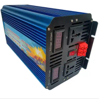 Free Shipping 3000W DC 48V to AC 110V 120V 60HZ peak power 6000W pure sine wave inverter
