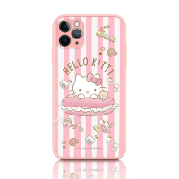 正版授權 Hello Kitty 凱蒂貓 iPhone 11 Pro Max 6.5吋 粉嫩防滑保護殼(玩具)