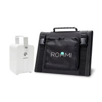 Roommi 多功能行動電源供應器│小電寶+60W太陽能板(RM-P02+60W)