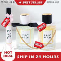 [DAPAT 4] 3 PCS VNX LVC EXTRAIT DE PARFUM WANITA TRILOGY + 1 KALUNG MEWAH | SEGAR TAHAN LAMA MANIS E